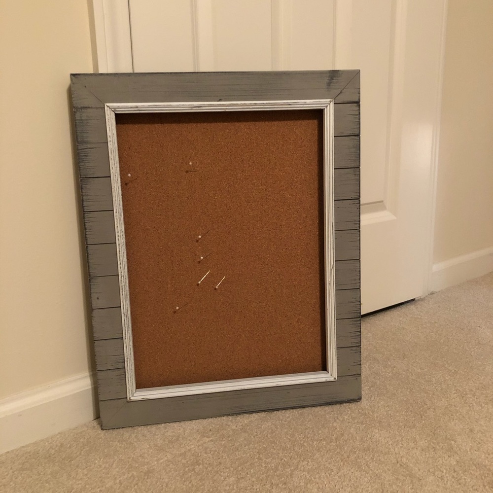 Nicole Miller Framed Cork Board